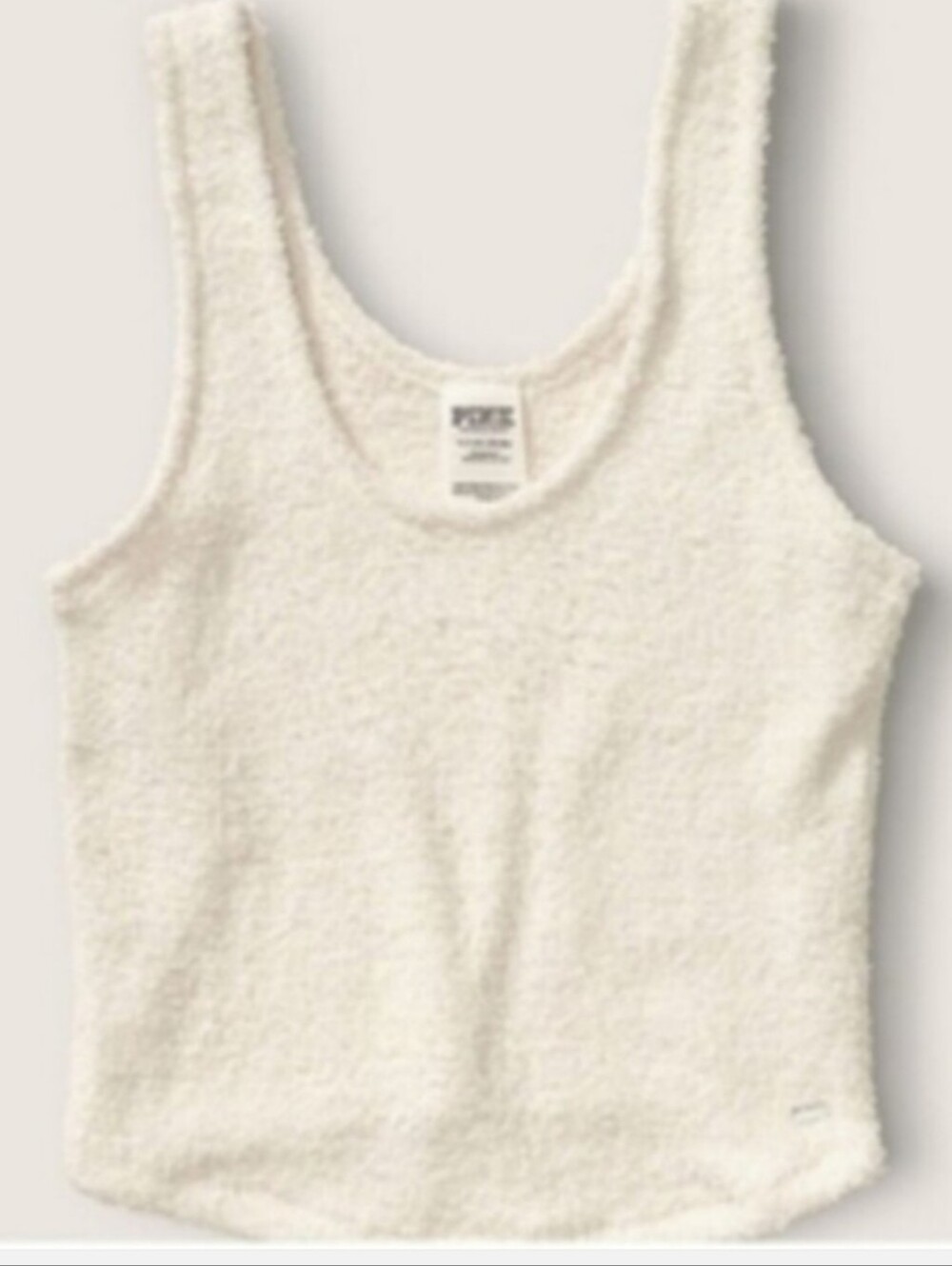 Victoria's secret pink cozy sleep pajama tank top MEDIUM